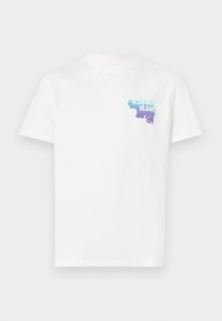 STACK BACK PRINT TEE - T-shirt print - ecru
