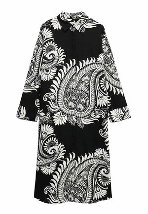 Marks & Spencer, PAISLEY COVER UP - Abito a camicia - black mix