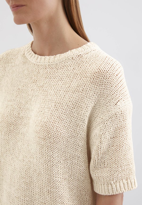 SHORT SLEEVE ROUNDNECK - Print T-shirt - natural cotton3