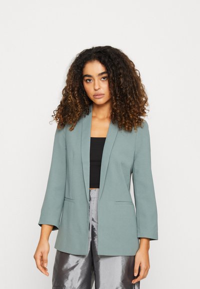 Giacca Blazer Corto Donna ONLY Onlanna Short Noos, Maniche 7/8, Senza Colletto, Nero