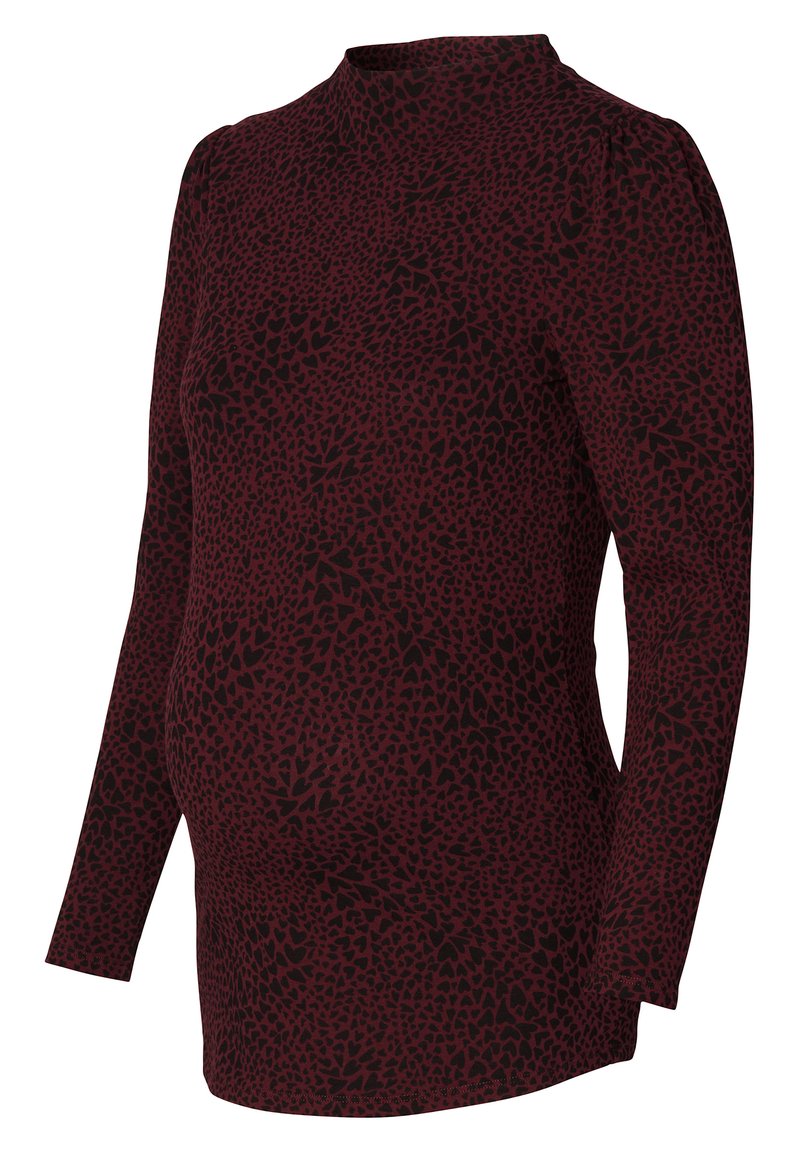 Supermom Longsleeve donkerrood