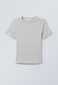 Basic póló - grey melange