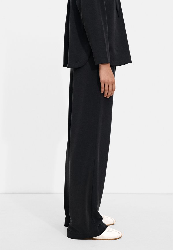WITH ELASTIC WAISTBAND - Trousers - anthracite4