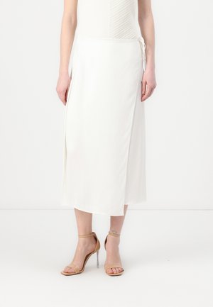 VAMARNI - Wrap skirt - open white