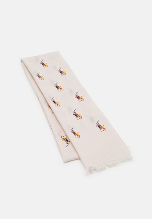 ALLOVER PONY COTTON SCARF - Schal - guide cream