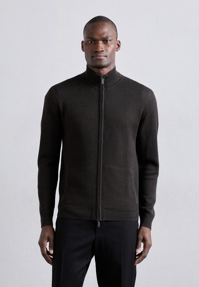 Emporio Armani CARDIGAN - Kardigan - grey fancy