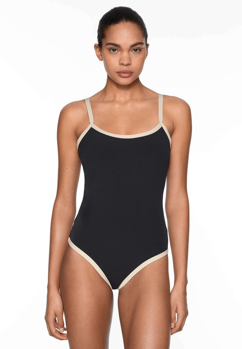 OYSHO Kostium kąpielowy/czarny - Zalando.pl
