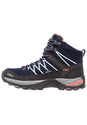 CMP RIGEL MID TREKKING - Trekingové boty - blue/giada/peach