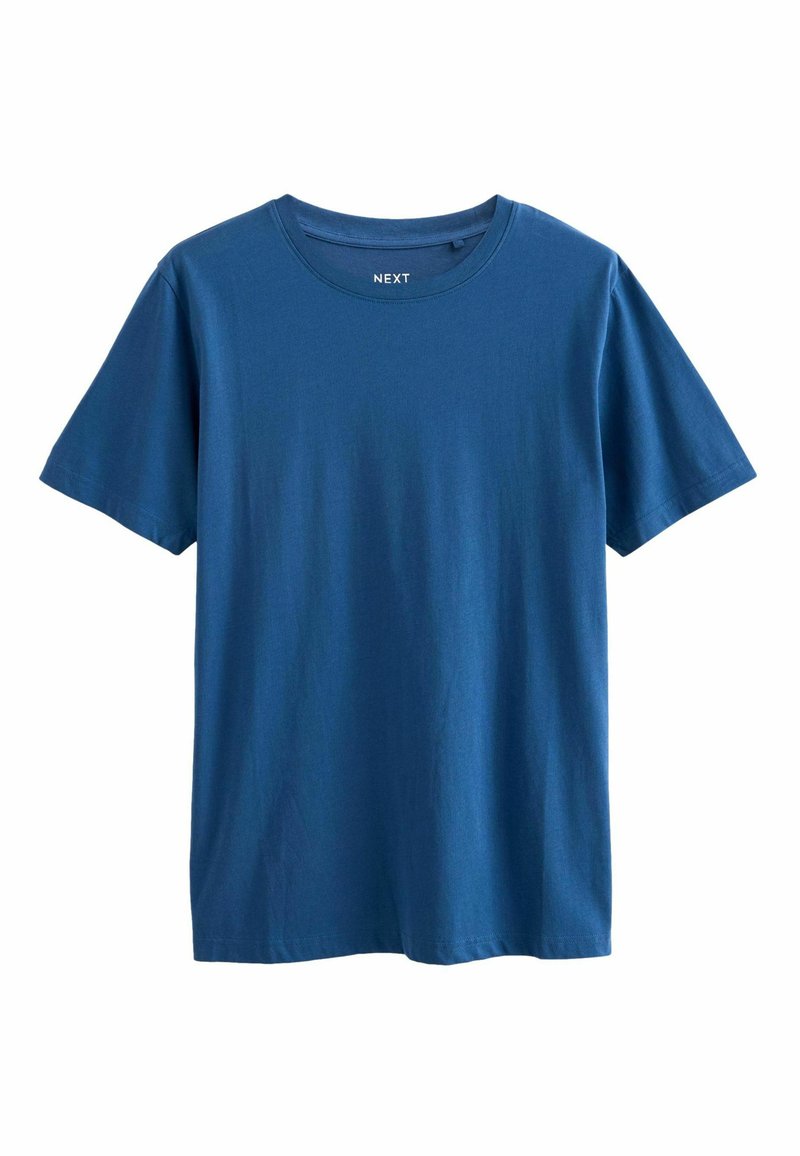 Next ESSENTIAL CREW NECK - Jednoduché tričko - blue bright