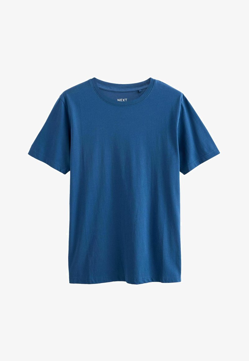 Next ESSENTIAL CREW NECK - Jednoduché tričko - blue bright
