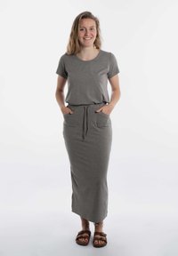 Knit Factory T-shirt basic - taupe