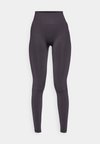 ONPDEFY SEAM SCRUNCH - Tights - black