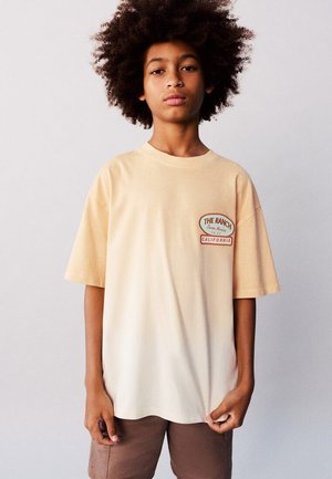 Mango Kids, KID - T-shirt imprimé - light yellow