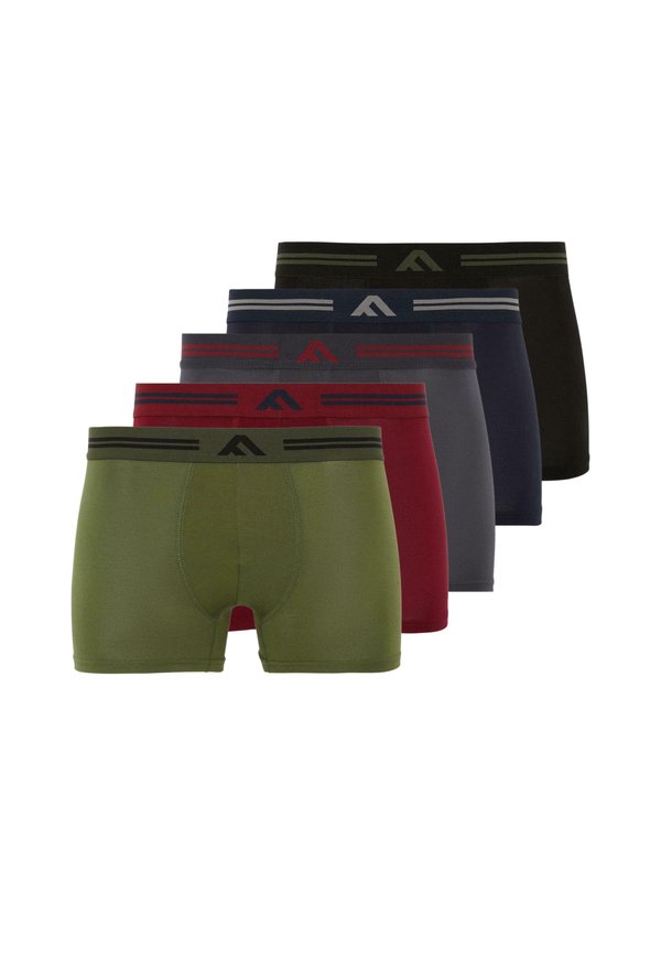 5-PACK BAMBOO SUPER SOFT BOXER SHORTS - Trunks - dark assorted3
