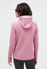 Peak Performance W RIDER ZIP HOOD - Fleece jacket - altrosa