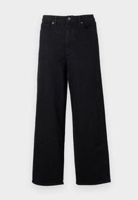 SLHWIDE - Blugi loose fit - black