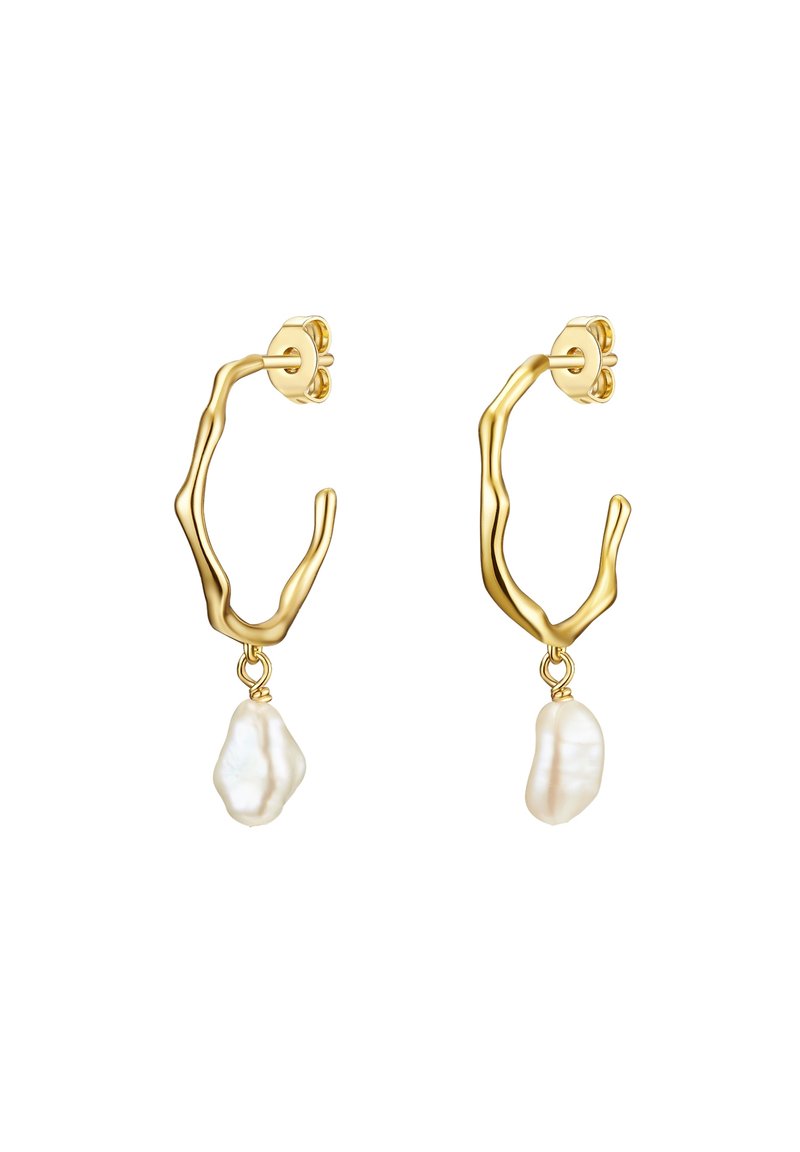 Lulu Jane Orecchino pendente da Donna in Ottone con Zirconia