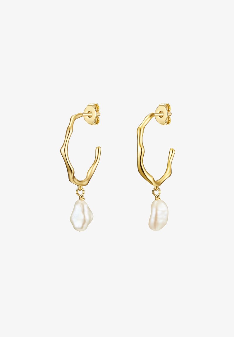 Lulu Jane Orecchino pendente da Donna in Ottone con Zirconia Lulu Jane Orecchino pendente da Donna in Ottone con Zirconia