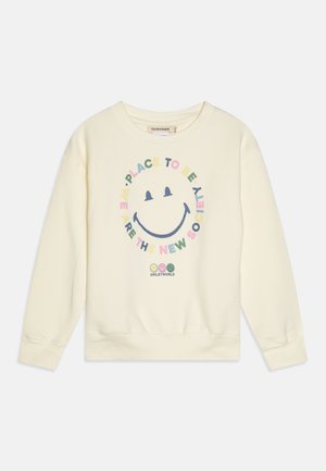HAPPY PLACE UNISEX - Sweatshirt - vanilla cream