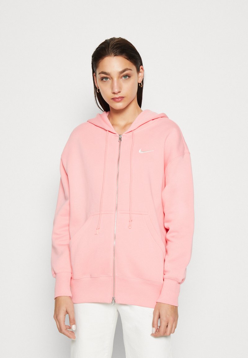 Nike Sportswear HOODIE Sweat zippé coral chalk/sail/rouge clair