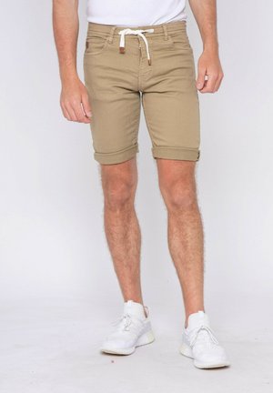 Ritchie Jeans BANDAL - Short en jean - beige