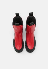 GANT PREPNOVO - Platform ankle boots - red/black