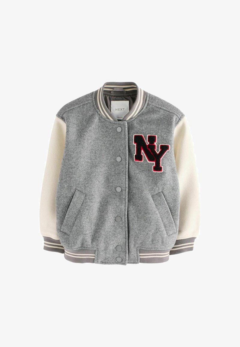 Next REGULAR FIT - Bomber Jacket - grey neutral