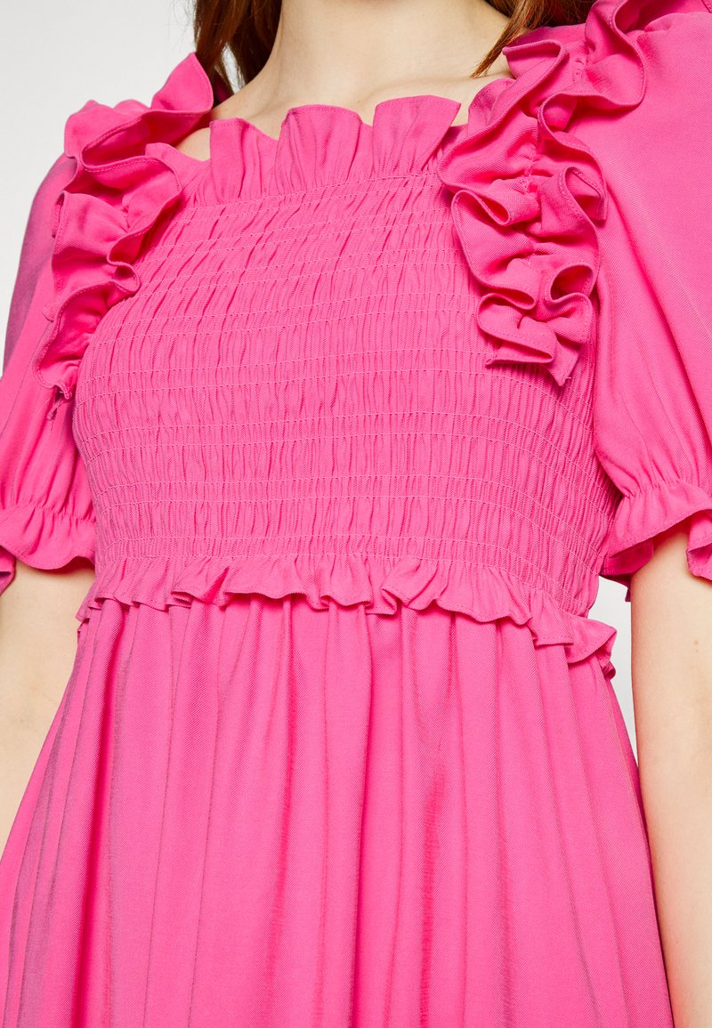Damen Freizeitkleider | YAS YASALINGO MIDI DRESS Freizeitkleid shocking pink/pink - TP39354 Damen Freizeitkleider | YAS YASALINGO MIDI DRESS Freizeitkleid shocking pink/pink - TP39354