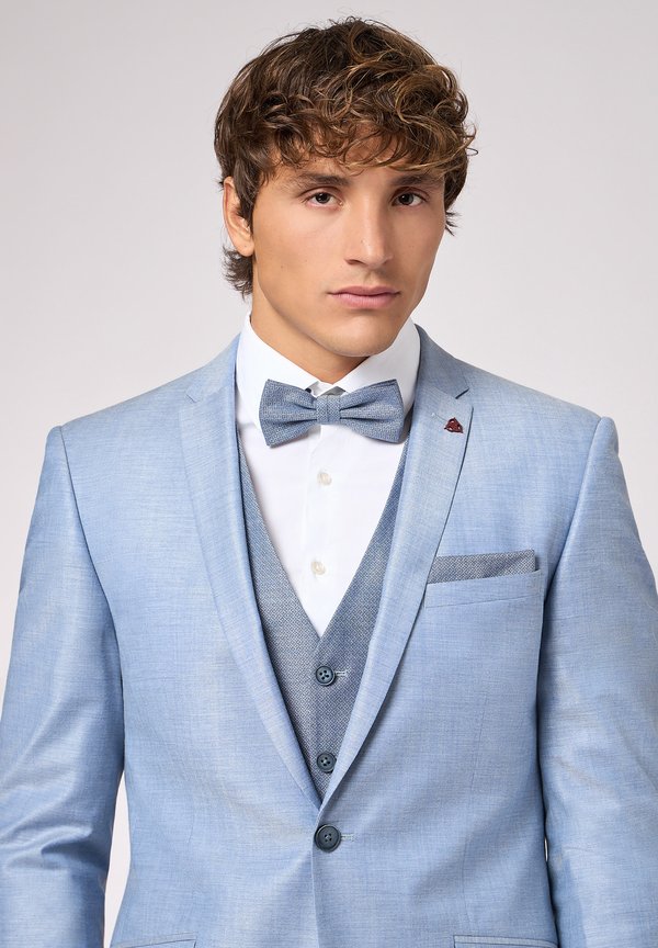 SET - Einstecktuch - blau