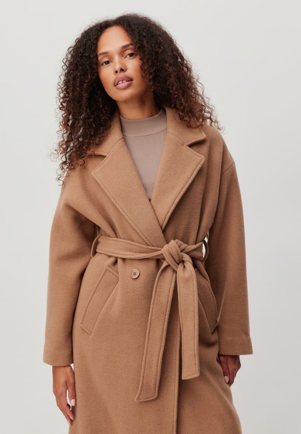 DENA  - Classic coat - dunkelbeige