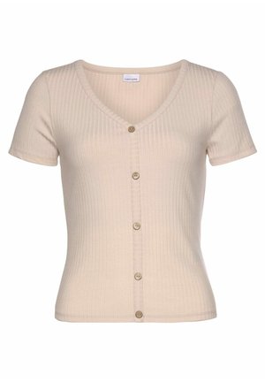 T-shirt - bas - beige