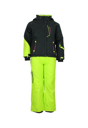 ENSEMBLE  FAMIC SET - Veste de ski - noir vert