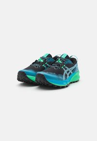 ASICS GEL-TRABUCO 12 - Zapatillas de trail running - black/bright cyan