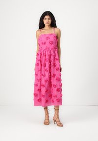 YAS - YASROSSIE STRAP MIDI DRESS - Cocktail dress / Party dress - fuchsia fedora Thumbnail Image 1