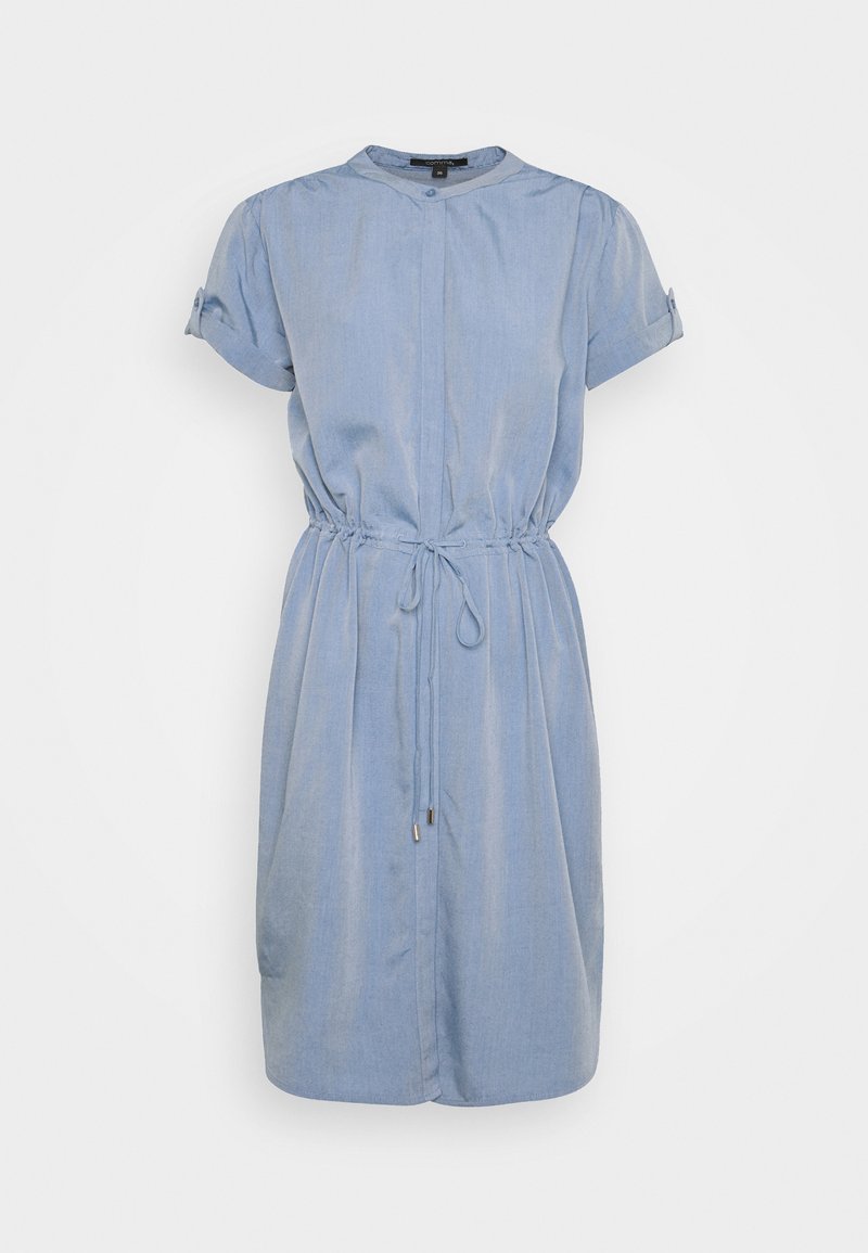 Comma Blusenkleid Blue Hellblau Zalando De
