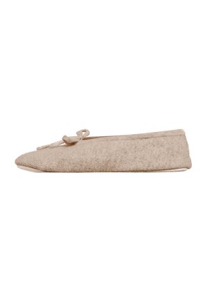 CASH-MERE Ballerine pieghevoli - camel
