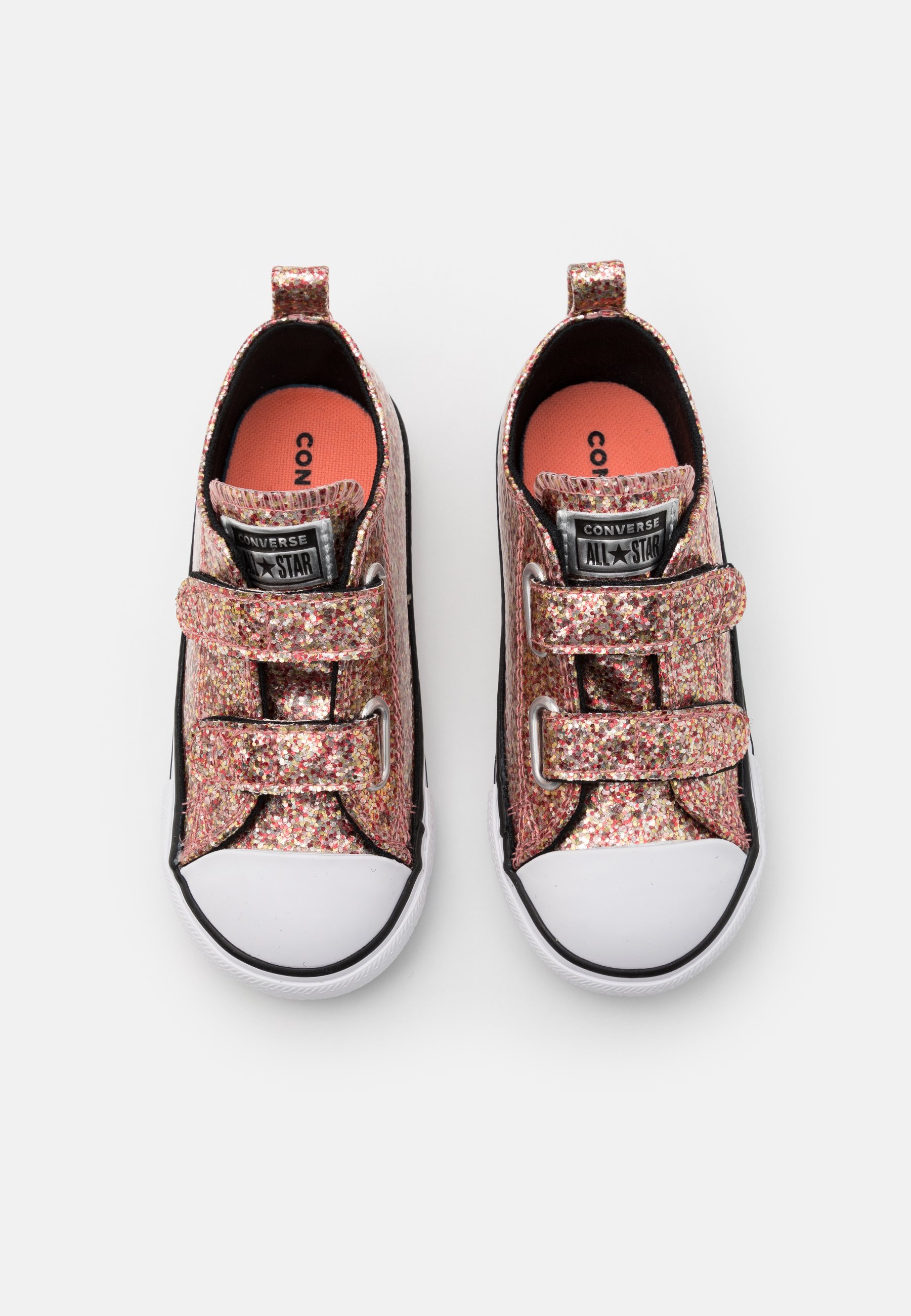 velcro glitter converse