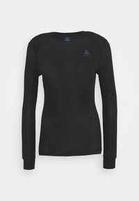 CREW NECK ACTIVE WARM - Camiseta interior - black