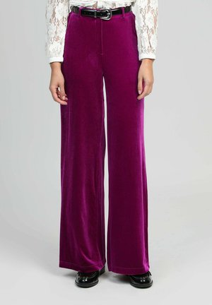 Pantalon classique - violine