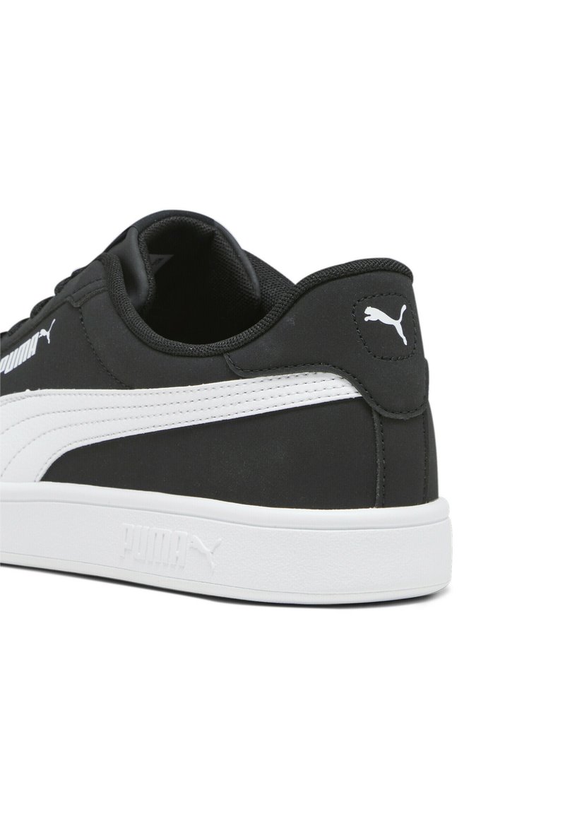 Puma SMASH BUCK - Tenisky - black/white
