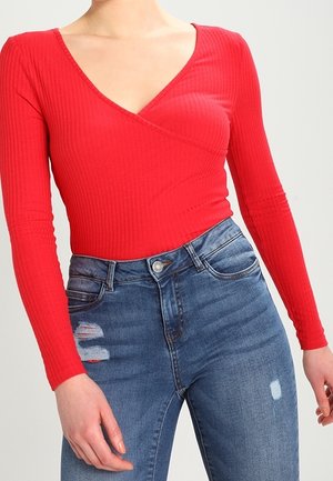 Pitkähihainen paita - red