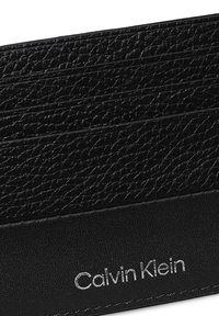 Calvin Klein SUBTLE MIX CARDHOLDER UNISEX - Portofel - black