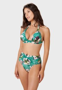 Bas De Bikini Taille Haute PAIN DE SUCRE - Vert Émeraude Taille 5 (FR46) - Neuf Avec Étiquettes