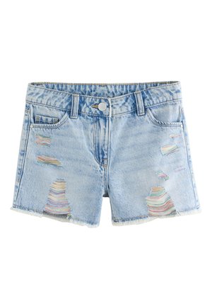 Next FRAYED EDGE DISTRESSED - REGULAR FIT - Shorts di jeans - rainbow