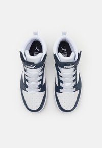 Puma REBOUND V6 MID UNISEX - Baskets montantes - club navy/white/silver mist