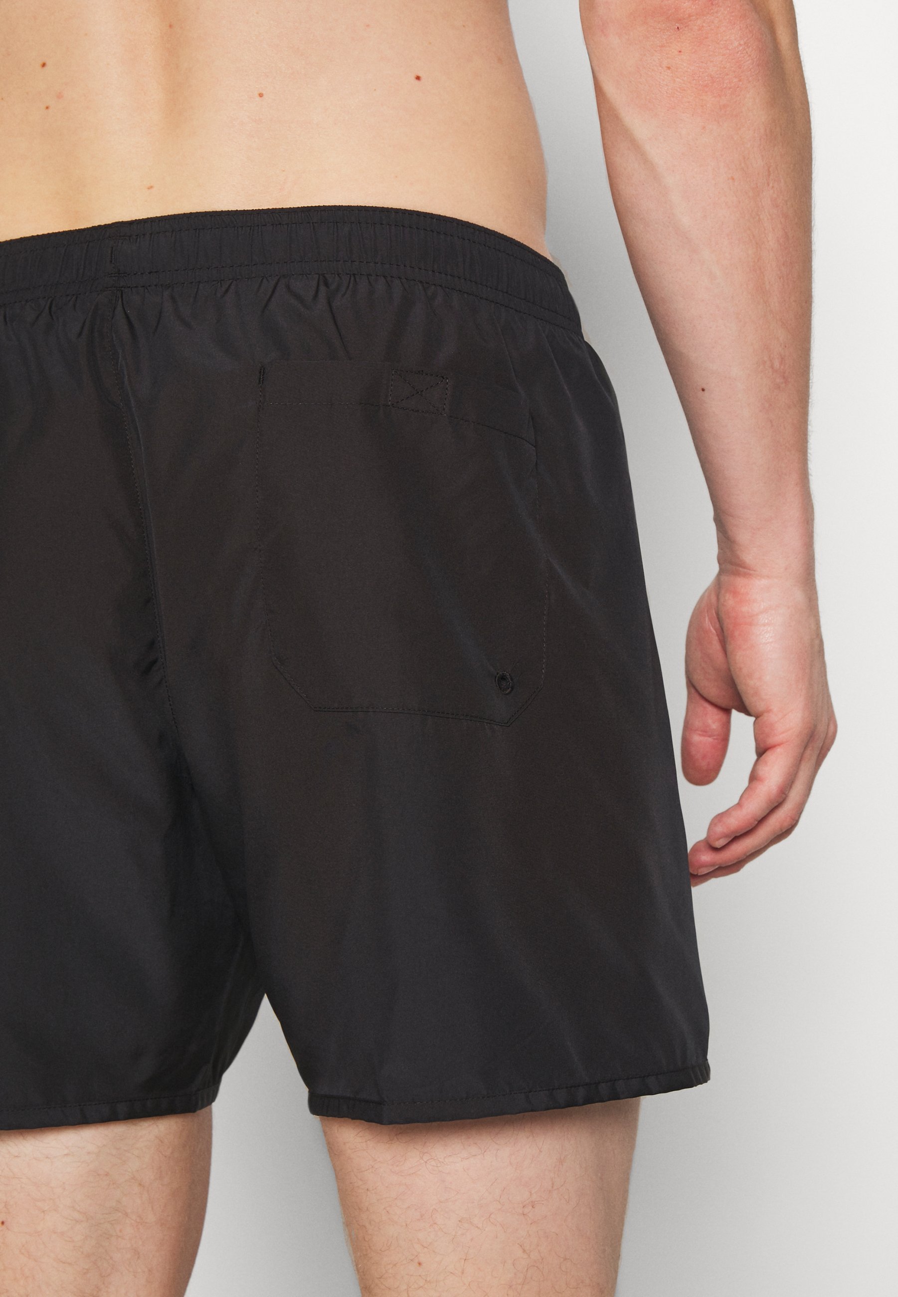 EA7 Emporio Armani SEA WORLD LOGO - Shorts da mare - nero/silver/nero -  Zalando.it