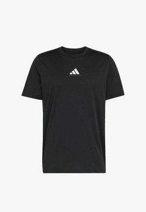 adidas Performance, ADIDAS PERFORMANCE TENNIS CATEGORY GRAPHIC T-SHIRT - Sports T-shirts - black white