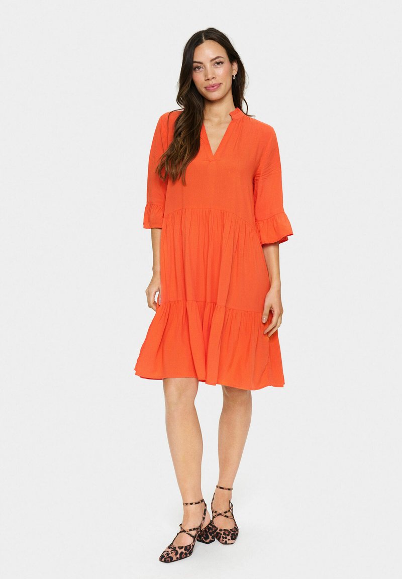 open lace back dress Tigerlily Stretch Maxi Dress