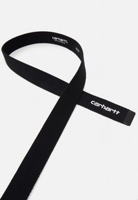 Carhartt WIP SCRIPT BELT TONAL UNISEX - Gürtel - black/white