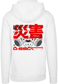 Merchcode NEOMACHI - SAIGAI HOODY V2 - Felpa con cappuccio - white
